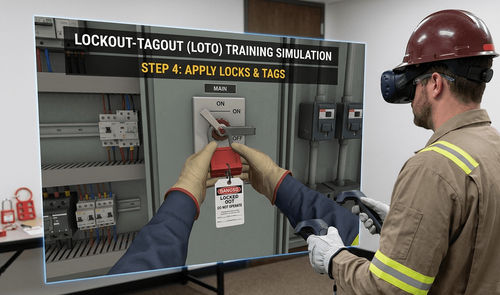 Lockout-Tagout Training in VR: Why Procedural Muscle Memory Beats a Checklist