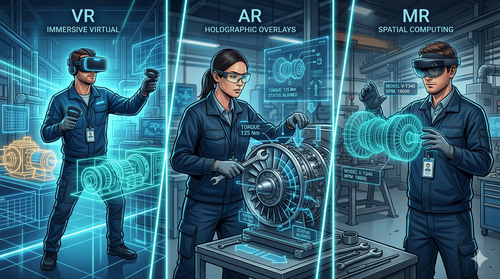 VR vs AR vs MR: Which Immersive Technology Fits Your Training Problem?