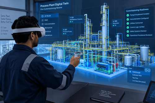 Digital Twins and VR: Training Operators Before the Plant Exists