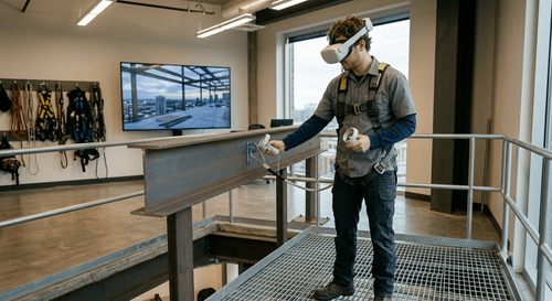 Working at Height Training in VR: Why Toolbox Talks Are Not Enough